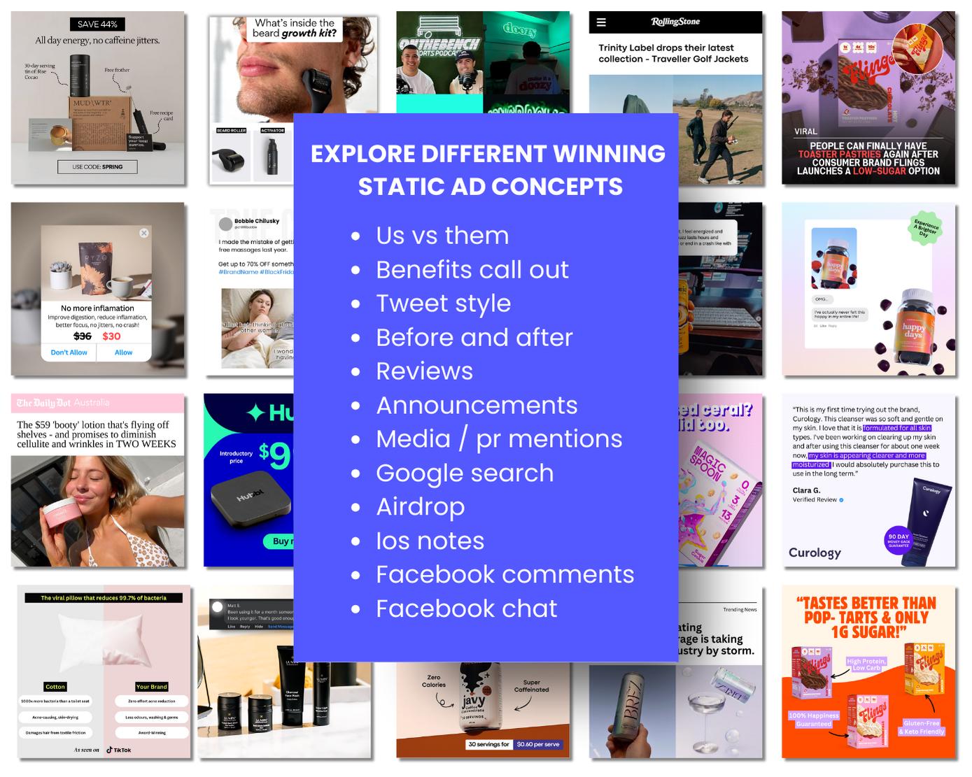 580+ PLR Winning Static Ads Canva Template for All Niches