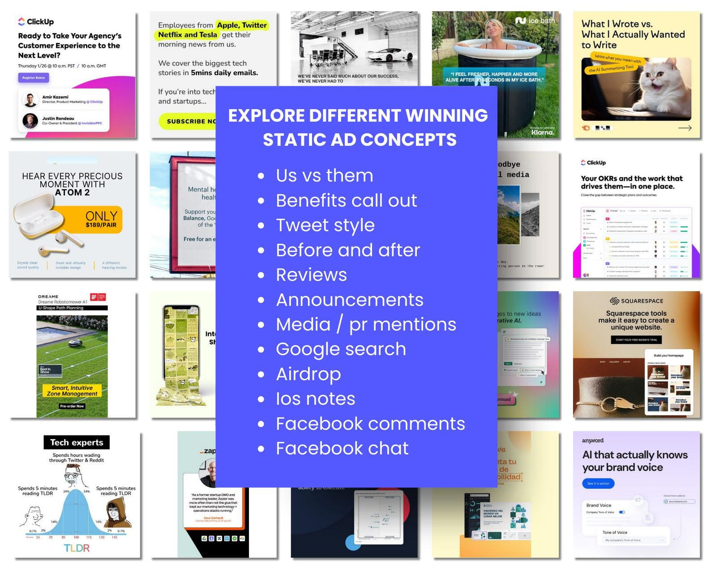 75+ Winning Static Ad Canva Templates for Tech & Apps