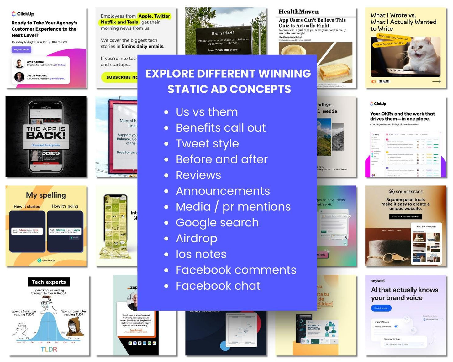 100+ Winning Static Ad Canva Templates for Software / SAAS and Mobile Applications