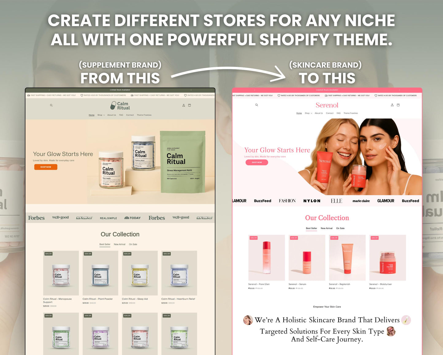 Health & Beauty Supplement Shopify 2.0 (Calm Ritual)