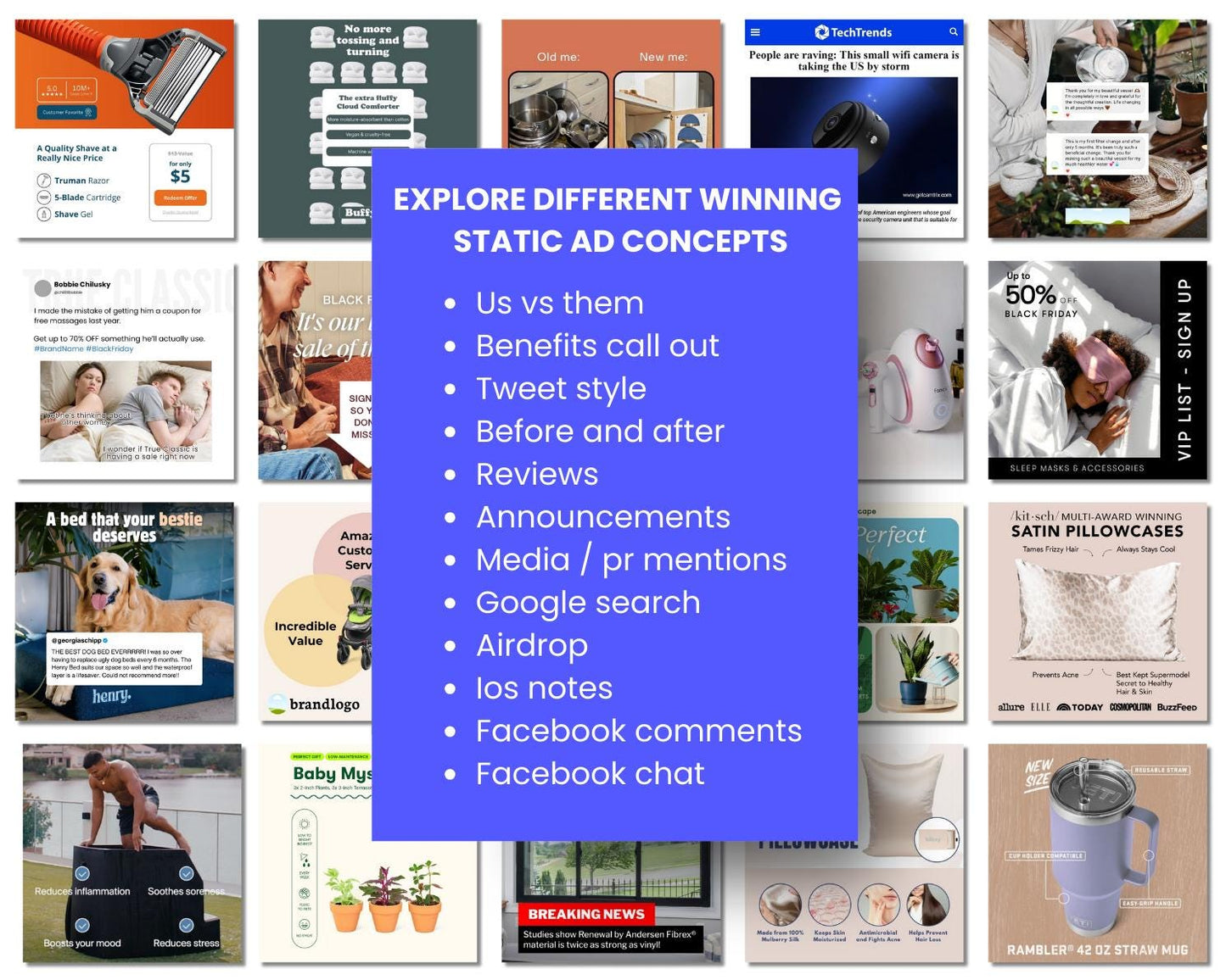 100+ Winning Static Ad Canva Templates for Home & Garden
