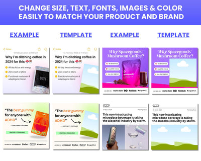 65+ Winning Static Ads Canva Templates for All Niches