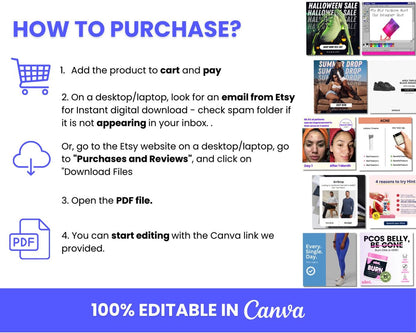 580+ Winning Static Ads Canva Templates for All Niches