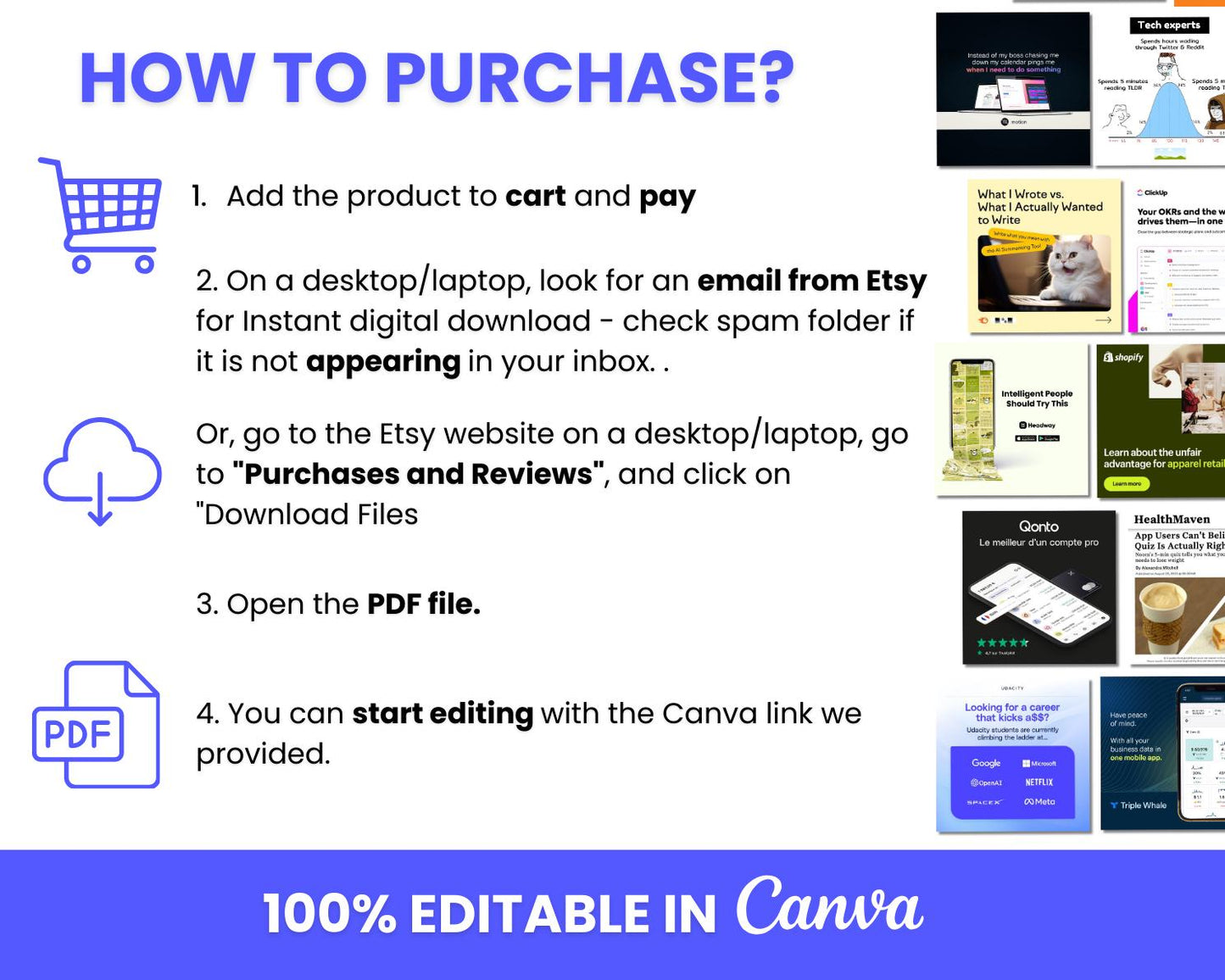 100+ Winning Static Ad Canva Templates for Software / SAAS and Mobile Applications