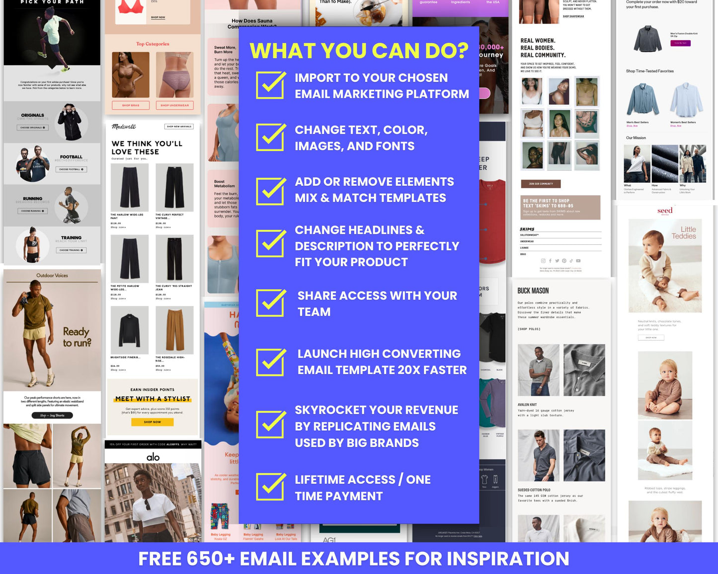 120+ Canva Email Templates for Men & Women Clothing Fashion Brand