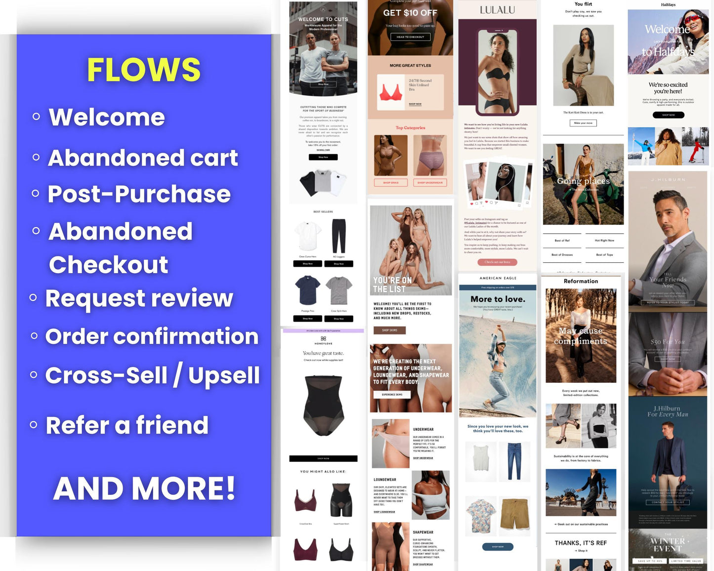 120+ Canva Email Templates for Men & Women Clothing Fashion Brand