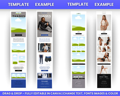 120+ Canva Email Templates for Fashion & Clothing Brand (Men & Women)