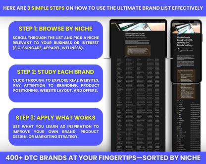 400+ Winning DTC Brands List for Ecommerce Inspiration Product Research and Brand Ideas