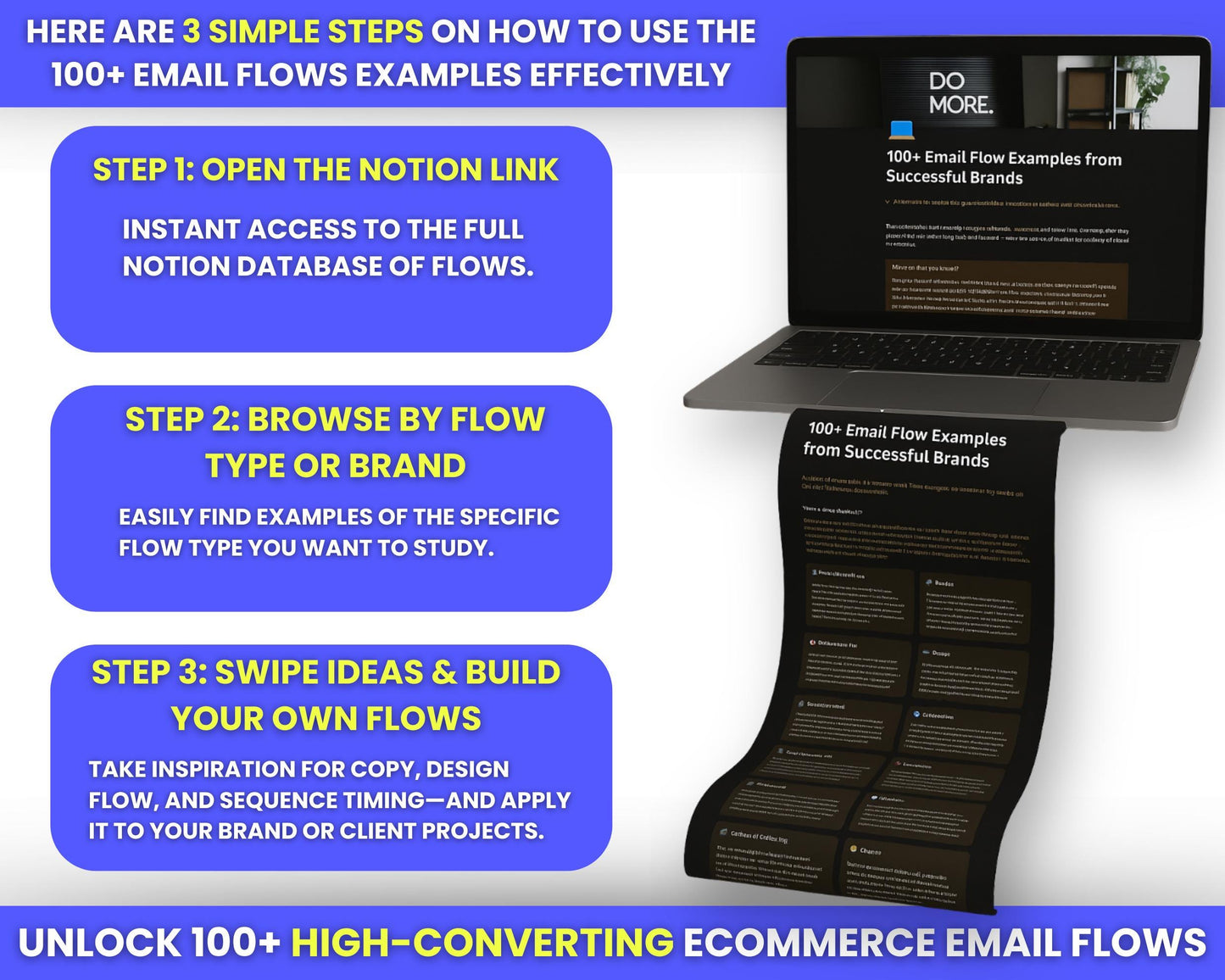 100+ Email Flow Examples from Top Ecommerce Brands: Email Strategy & Email List Content Ideas