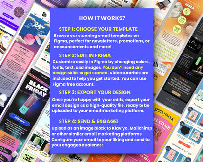 550+ Figma Email Templates for All Niches