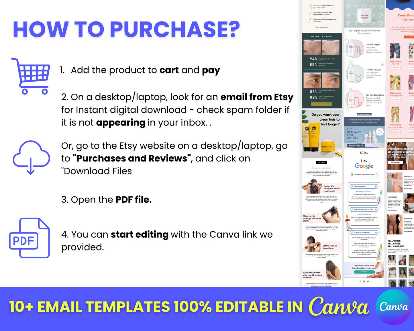 550+ Email Ideas Swipe File for All Ecommerce Brands