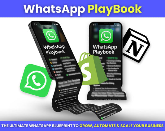 WhatsApp PlayBook Business Marketing and Automation Kit