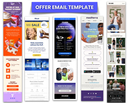 550+ Figma Email Templates for All Niches