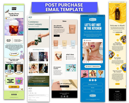 200+ Figma Email Templates for Health & Beauty Supplements