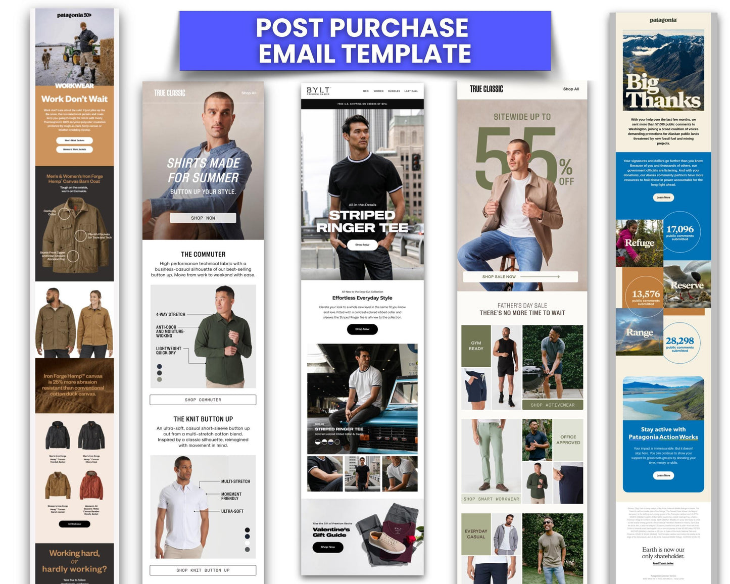 130+ Figma Email Templates for Men & Women Clothing / Fashion Brand